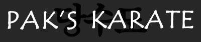 Paks Karate Logo